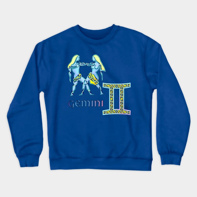 Gemini Crewneck Sweatshirt by KnotYourWorld4